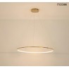 MOOSEE lampa wisząca RING SLIM 80 złota