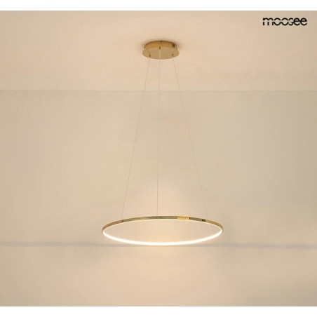 MOOSEE lampa wisząca RING SLIM 60 złota