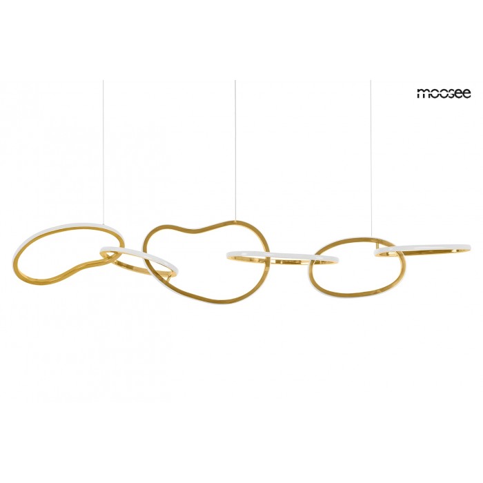 MOOSEE lampa wisząca JAZZ 6 złota
