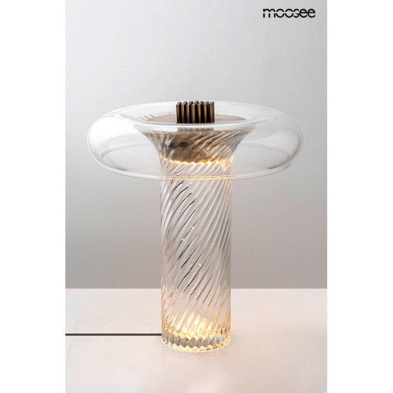 MOOSEE lampa stołowa ICAR złota