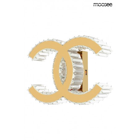 MOOSEE lampa ścienna LIBERTY złota