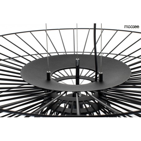 MOOSEE lampa wisząca SESTO czarna