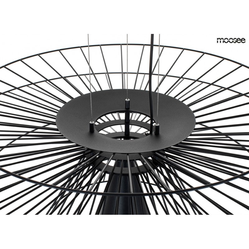 MOOSEE lampa wisząca SESTO czarna