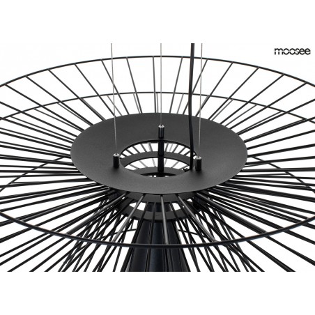 MOOSEE lampa wisząca SESTO czarna