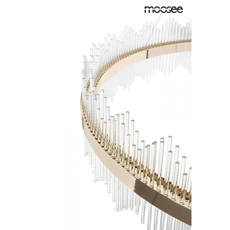 MOOSEE lampa wisząca FLORENS 120 złota