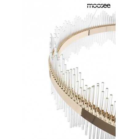 MOOSEE lampa wisząca FLORENS 120 złota