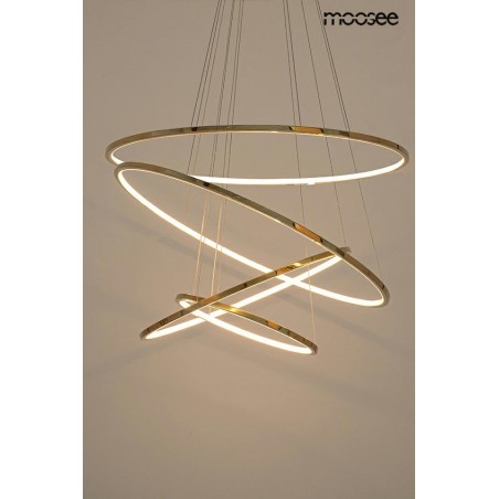 MOOSEE lampa wisząca RING SLIM M złota