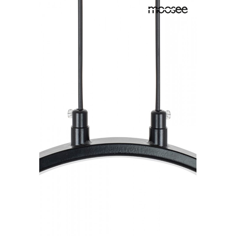 MOOSEE lampa wisząca ALURE LINE TWIN 90 czarna