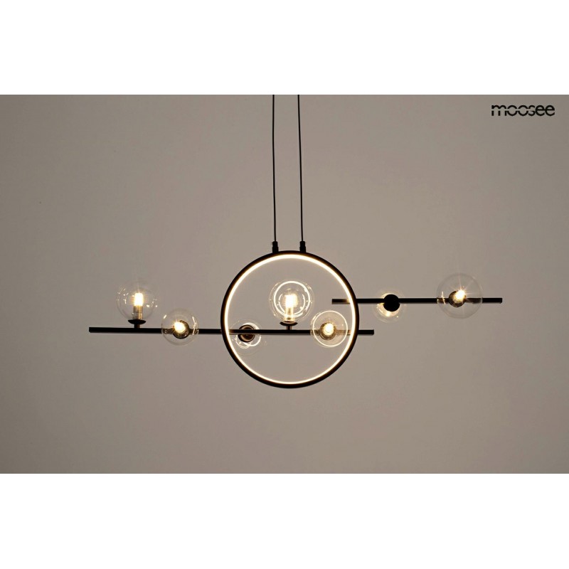MOOSEE lampa wisząca ALURE LINE TWIN 90 czarna