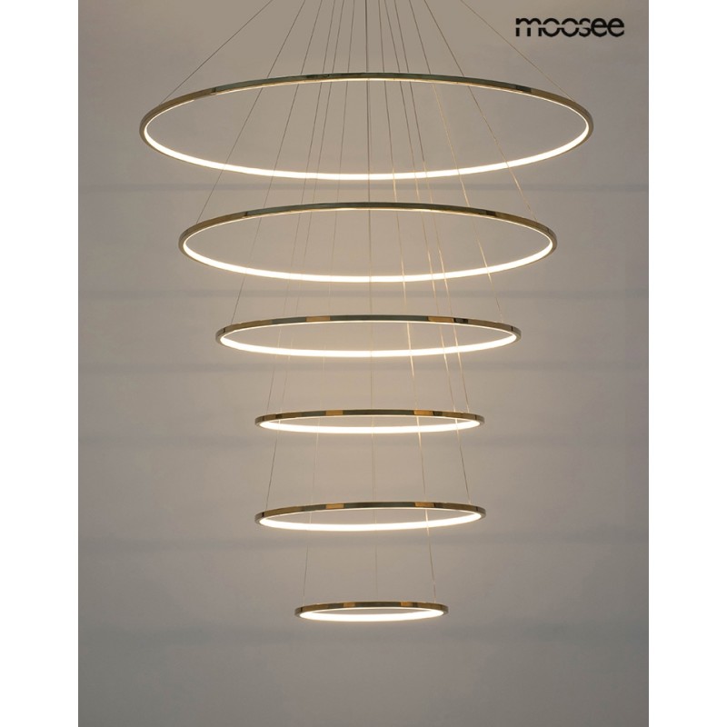 MOOSEE lampa wisząca RING SLIM XL złota