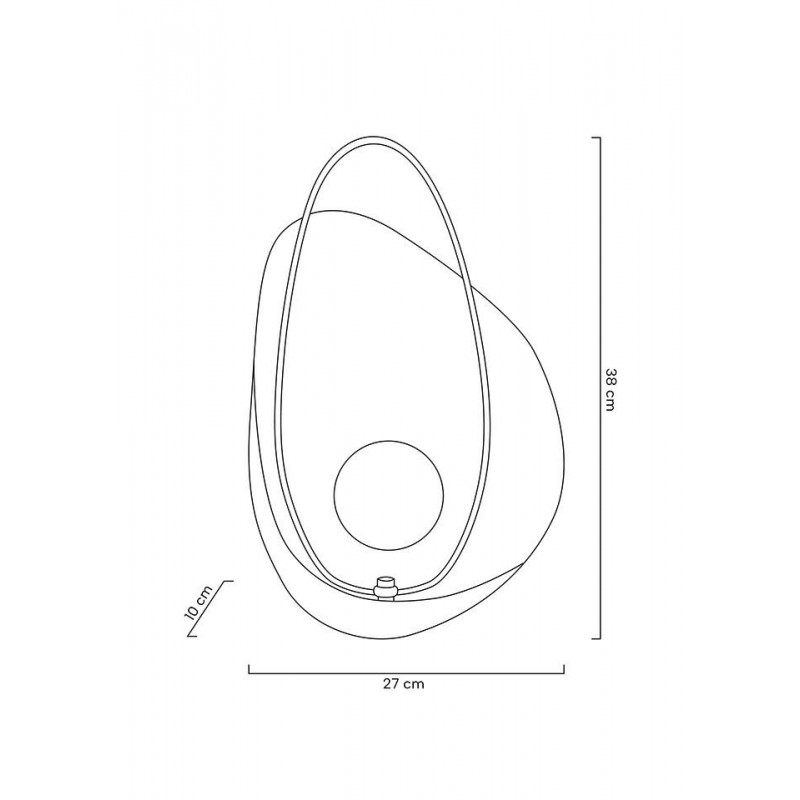 MOOSEE lampa ścienna ROCK
