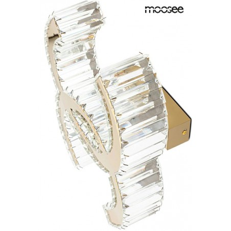 MOOSEE lampa ścienna LIBERTY złota