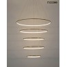 MOOSEE lampa wisząca RING SLIM L złota