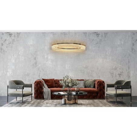 MOOSEE lampa wisząca FLORENS 120 złota