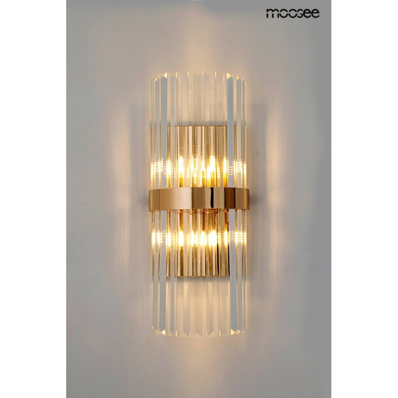 MOOSEE lampa ścienna MILAGRO złota