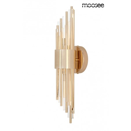 MOOSEE lampa ścienna AMADEO złota