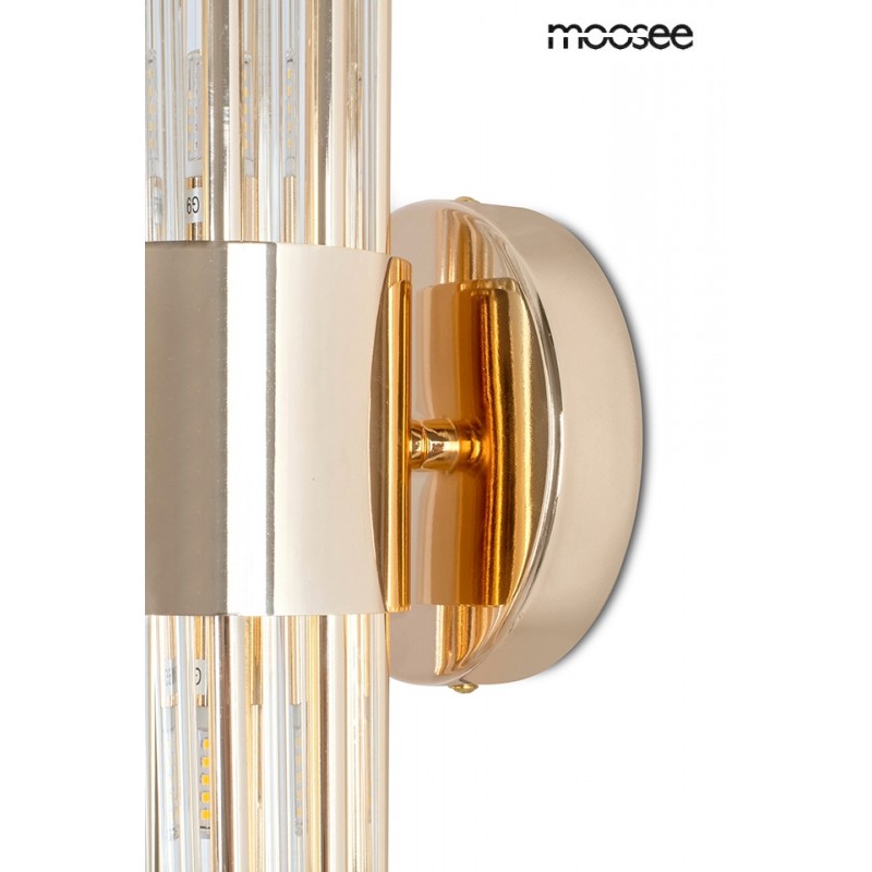 MOOSEE lampa ścienna AMADEO złota