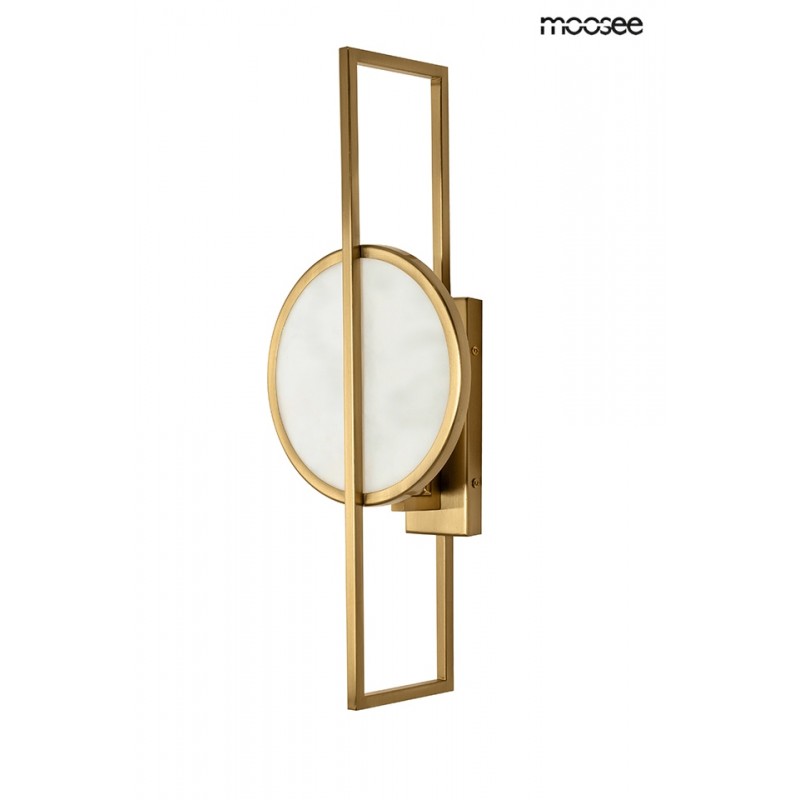 MOOSEE lampa ścienna TROYA złota