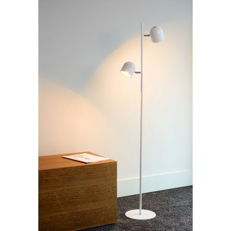 Lucide Lampa podłogowa SKANSKA-LED 03703/10/31 biały