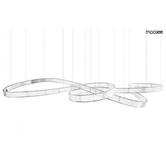MOOSEE lampa wisząca WAVE 380 chrom