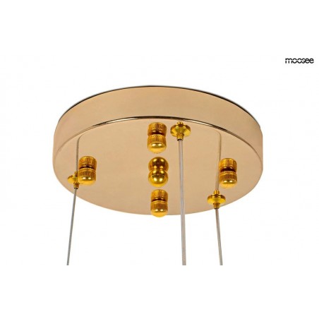MOOSEE lampa wisząca MONETE 80 złota