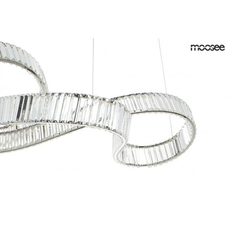 MOOSEE lampa wisząca WAVE 160B chrom