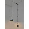 MOOSEE lampa ścienna FLAT czarna