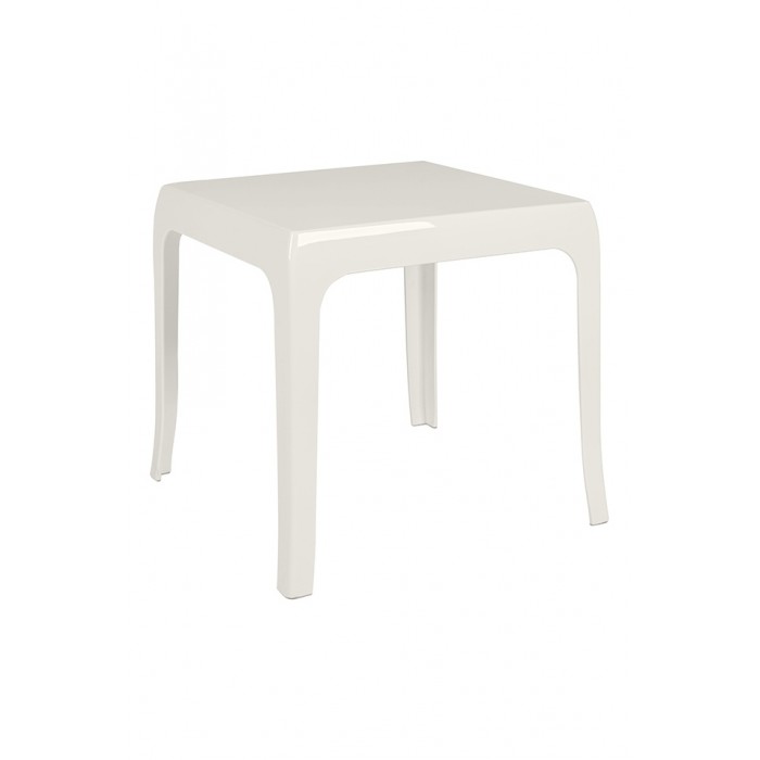 Stolik GHOST biały - poliwęglan