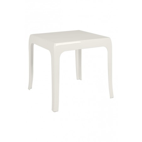 Stolik GHOST biały - poliwęglan