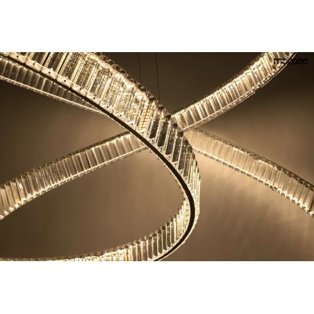 MOOSEE lampa wisząca WAVE 130 chrom