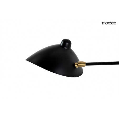MOOSEE lampa ścienna RAVEN 2 - aluminium, stal węglowa
