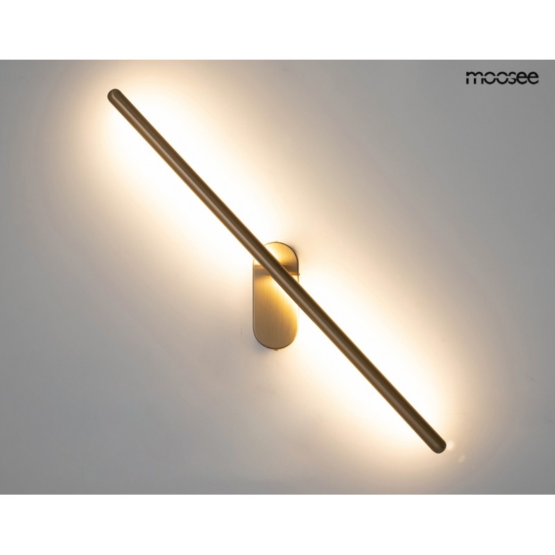 MOOSEE lampa ścienna TOBIA złota