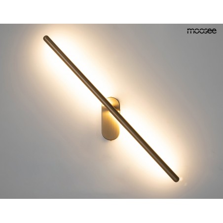 MOOSEE lampa ścienna TOBIA złota