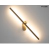 MOOSEE lampa ścienna TOBIA złota