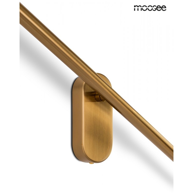 MOOSEE lampa ścienna TOBIA złota