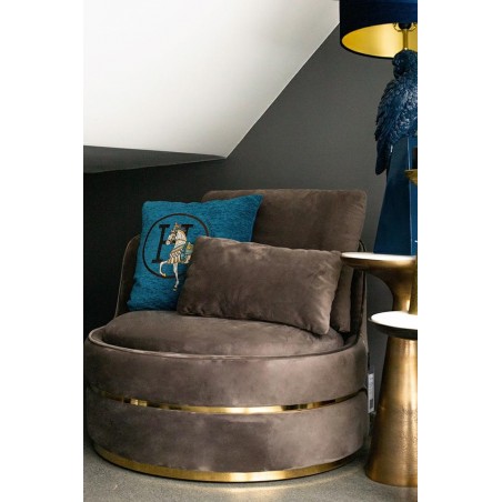 Poduszka dekoracyjna PARIS HOME niebieska