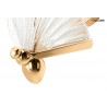 MOOSEE lampa ścienna BUTTERFLY S złota