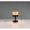 RL Lampa stołowa BOLZANO R51661032 czarny, drewno jasne i ciemne