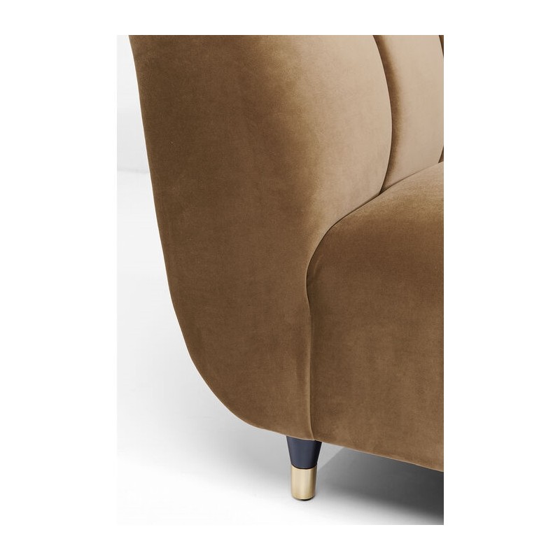 KARE fotel SPECTRA brązowy