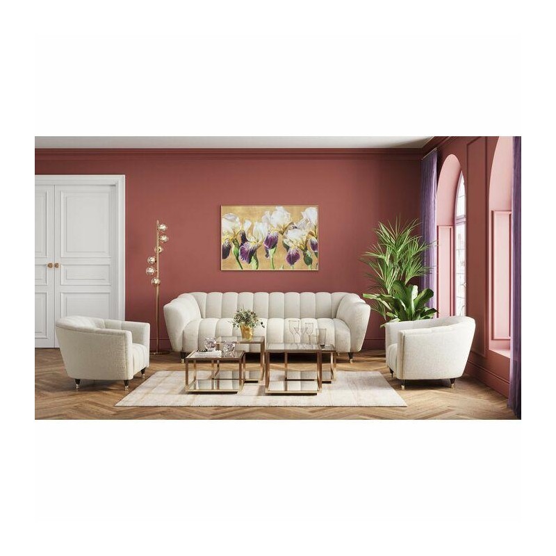 KARE fotel SPECTRA biały