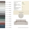 Sofa PILLOW z funkcją spania - II grupa tkanin