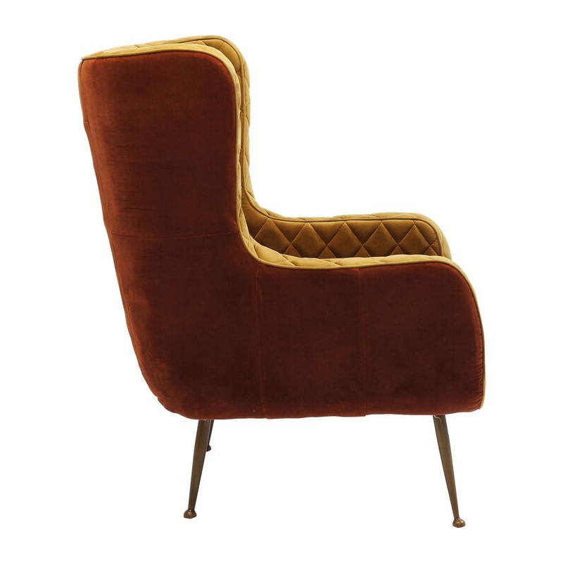 KARE fotel NONNA brązowy