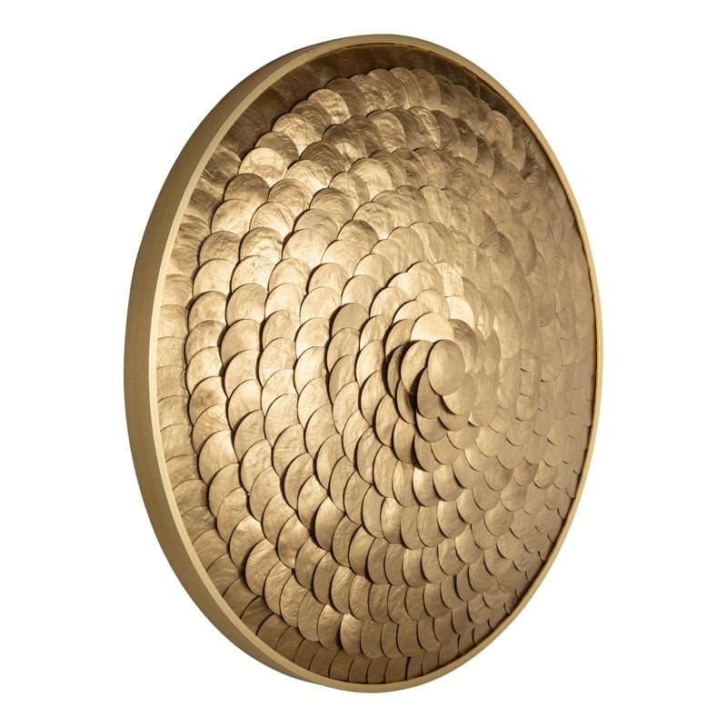 RICHMOND obraz VALENTINE 70x70cm złoty