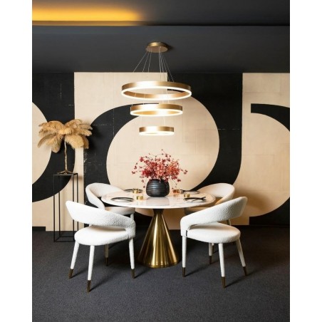 RICHMOND lampa wisząca JENNA GOLD złota