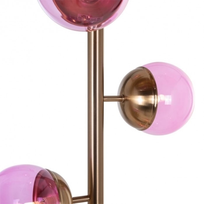 RICHMOND lampa podłogowa ZOLA różowa