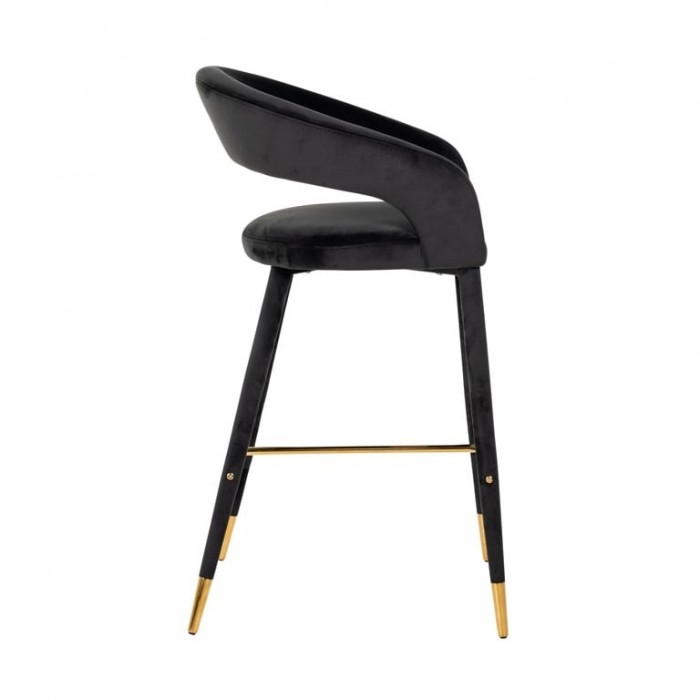 RICHMOND krzesło barowe GIA 76 czarne