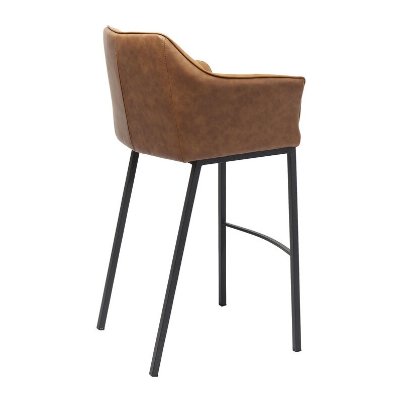 KARE krzesło barowe THINKTANK 2 brązowe
