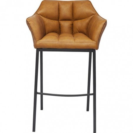 KARE krzesło barowe THINKTANK 2 brązowe
