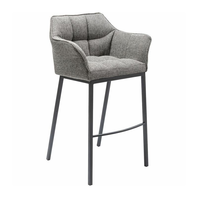 KARE krzesło barowe THINKTANK 2 szare