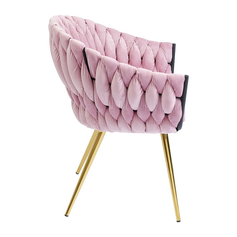 KARE krzesło KNOT różowe